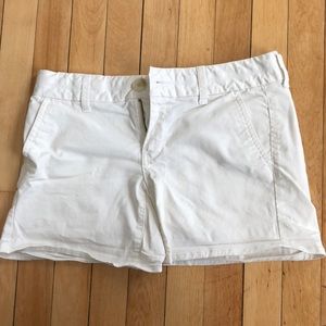 AE white shorts
